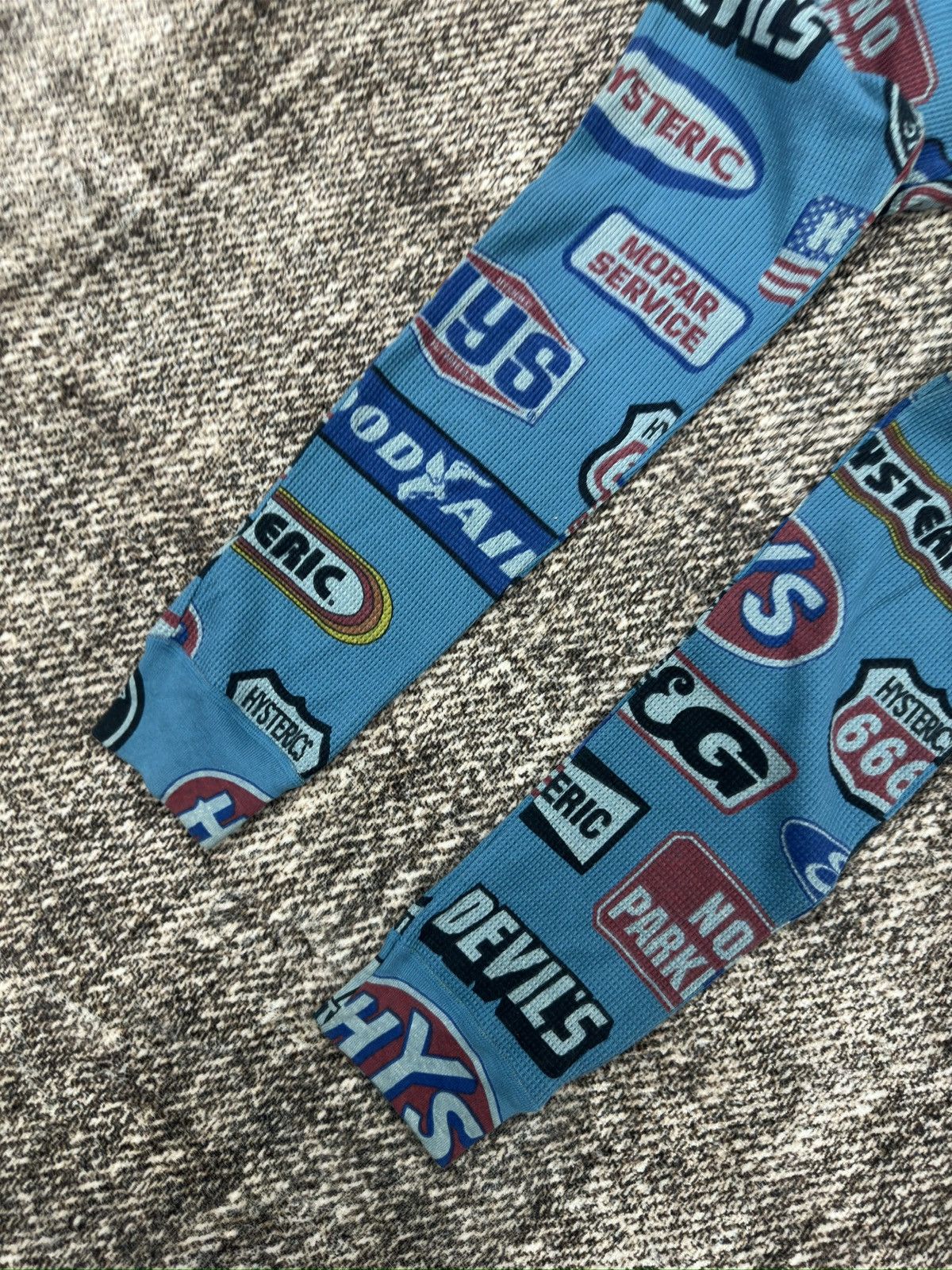 Hysteric Glamour × If Six Was Nine Hysteric Glamour Full Printed Strechable Legging Sweatpants Size 30" / US 8 / IT 44 - 3 Thumbnail