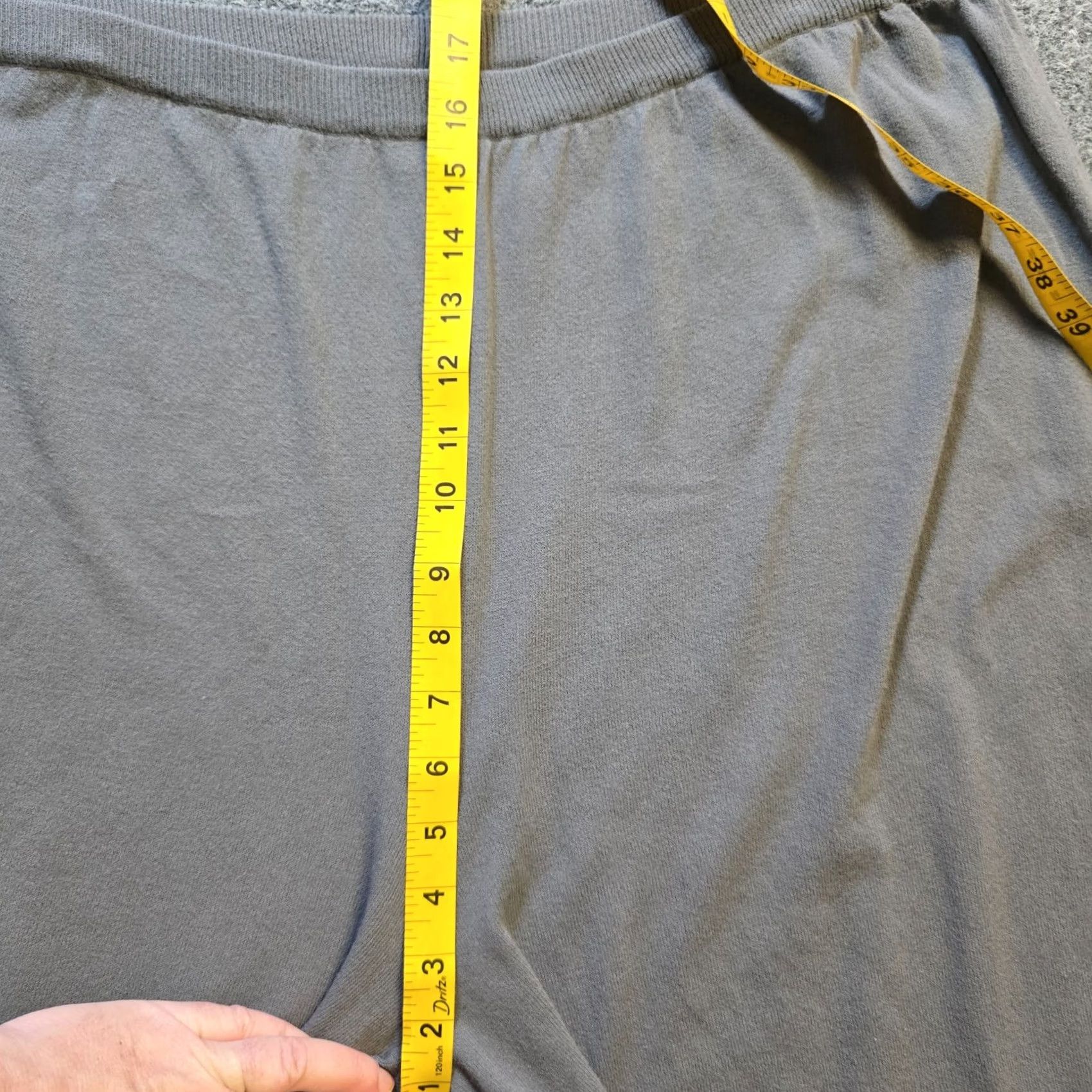 Eileen Fisher Eileen Fisher Pants Womens 3X Gray Stretch Knit Pull On Straight Leg Ankle Capul Capris? Size 40" / US 18 - 5 Thumbnail