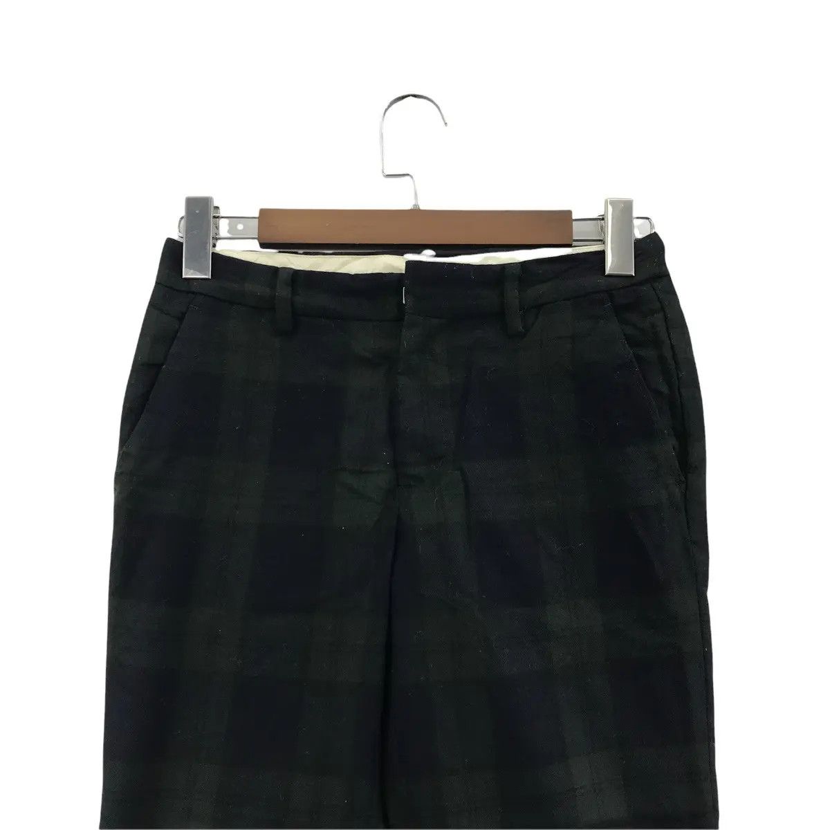 SHIPS Vtg 90’ SHIPS JAPAN DESIGNER Tartan Design Casual Pant Size 26" / US 2 / IT 38 - 3 Thumbnail