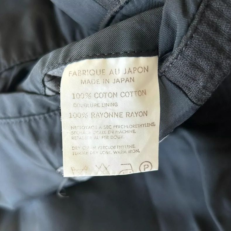 Yohji Yamamoto Yohji Yamamoto Yohji Yamamoto Double-Breasted Hooded Coat Size US M / EU 48-50 / 2 - 6 Thumbnail