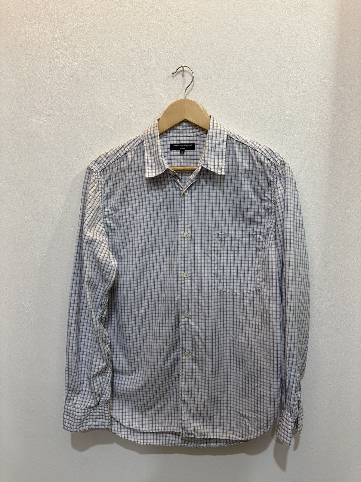 Comme des Garcons × Comme des Garcons Homme × Comme des Garcons Homme Plus AD2003 Comme Des Garcons Stripe Shirt Size US S / EU 44-46 / 1 - 18 Thumbnail