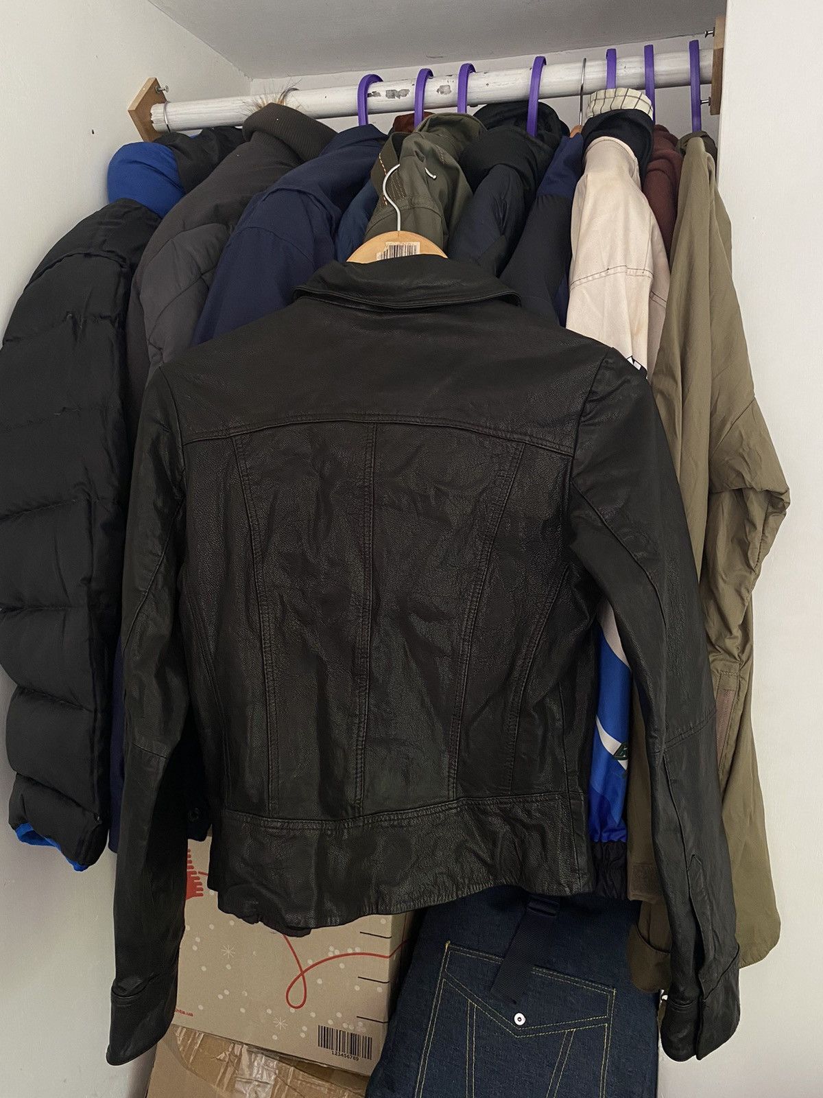Allsaints × Vintage Allsaints rare leather jacket Size XL / US 12-14 / IT 48-50 - 2 Thumbnail