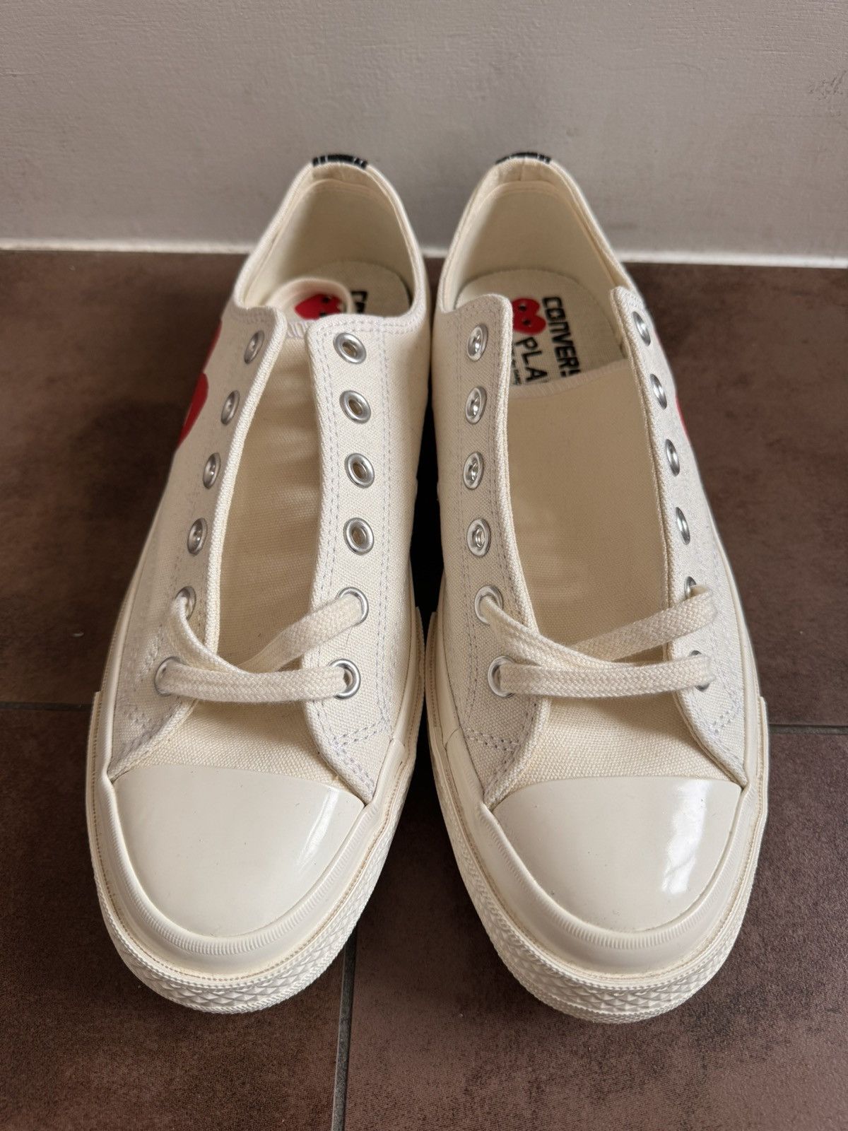 Comme des Garcons PLAY × Converse Converse X CDG Size US 8.5 / EU 41-42 - 10 Thumbnail