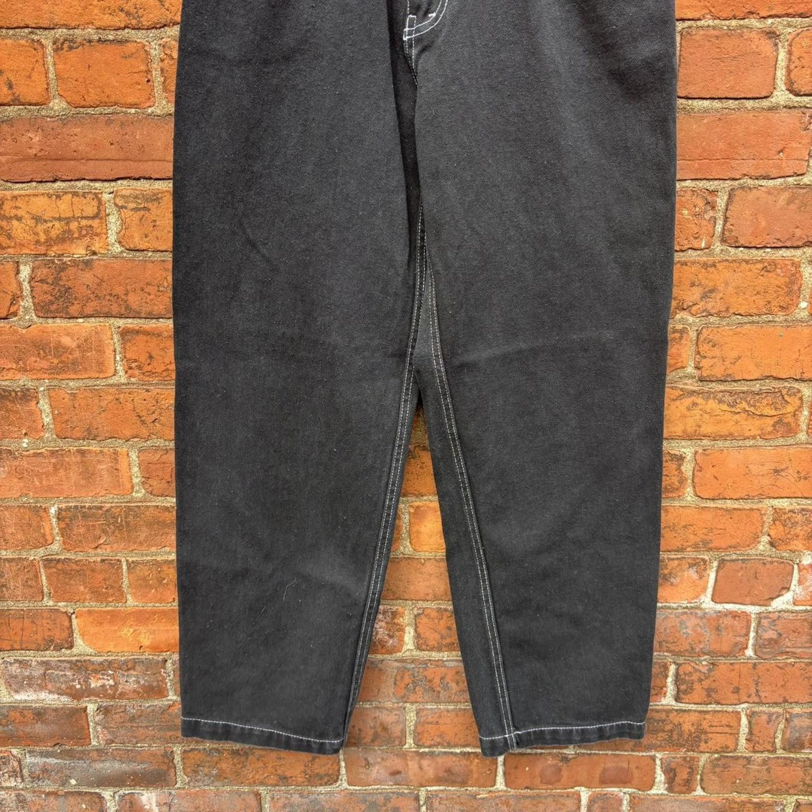 Other vintage black off stitch pourquoi jeans 90s 26 Size US 26 / EU 42 - 3 Thumbnail
