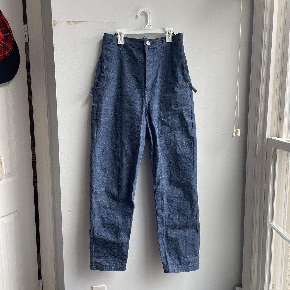 Kapital KAPITAL RARE INDIGO JEANS w/ LACE-UP BACK Size 28" / US 6 / IT 42 - 1 Thumbnail