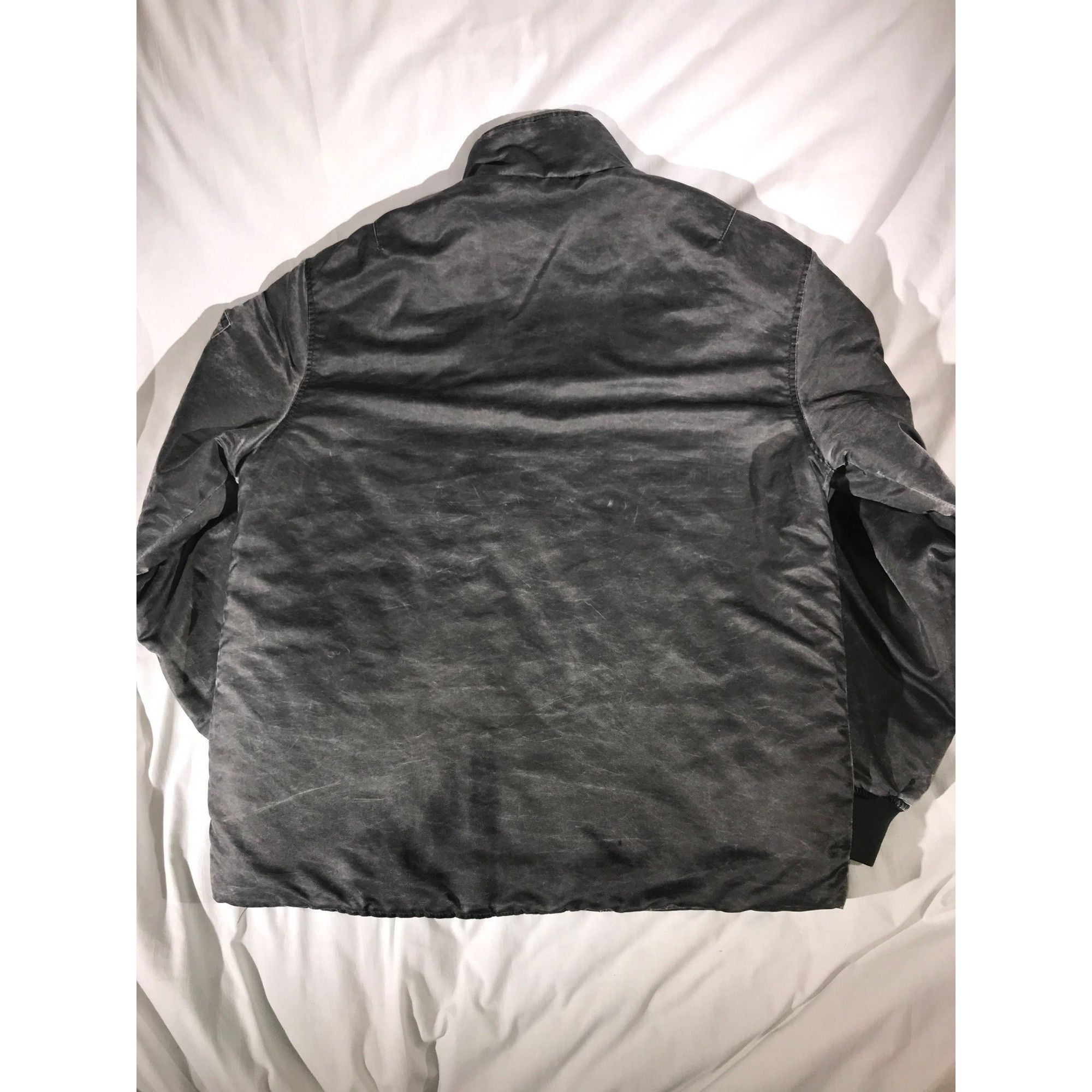 Other Men Kuwalla/TEE Mineral Bomber Charcoal Zip Jacket Size US XL / EU 56 / 4 - 2 Thumbnail