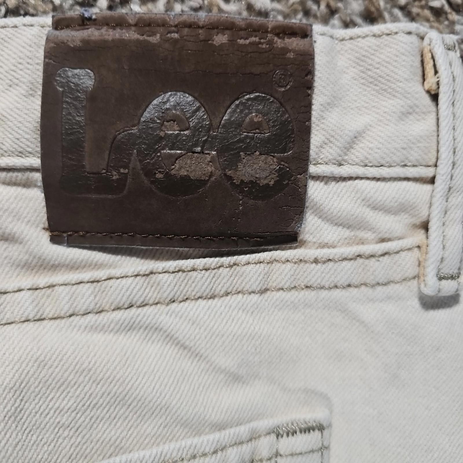 Lee Lee Regular Fit 42x32 Beige Jeans Size US 42 / EU 58 - 8 Thumbnail