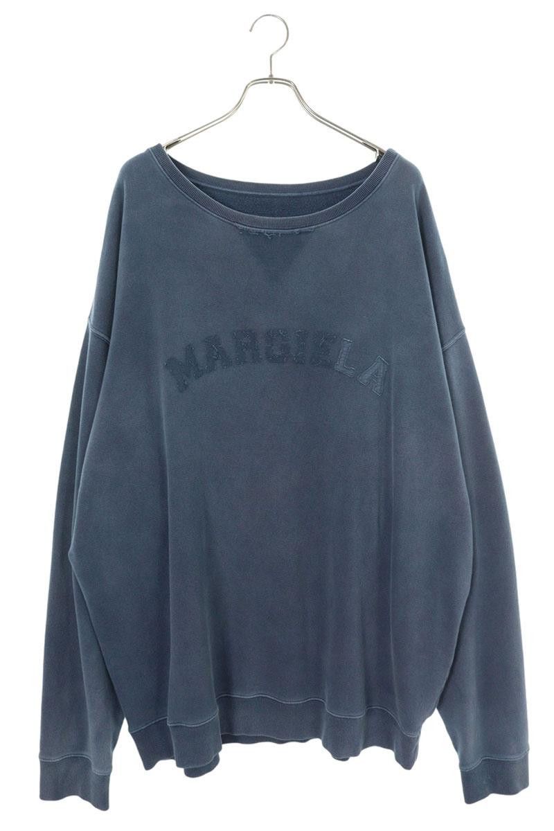 Maison Margiela Maison Margiela Crewneck Sweatshirt Blue Size XL Size US XL / EU 56 / 4 - 1 Thumbnail
