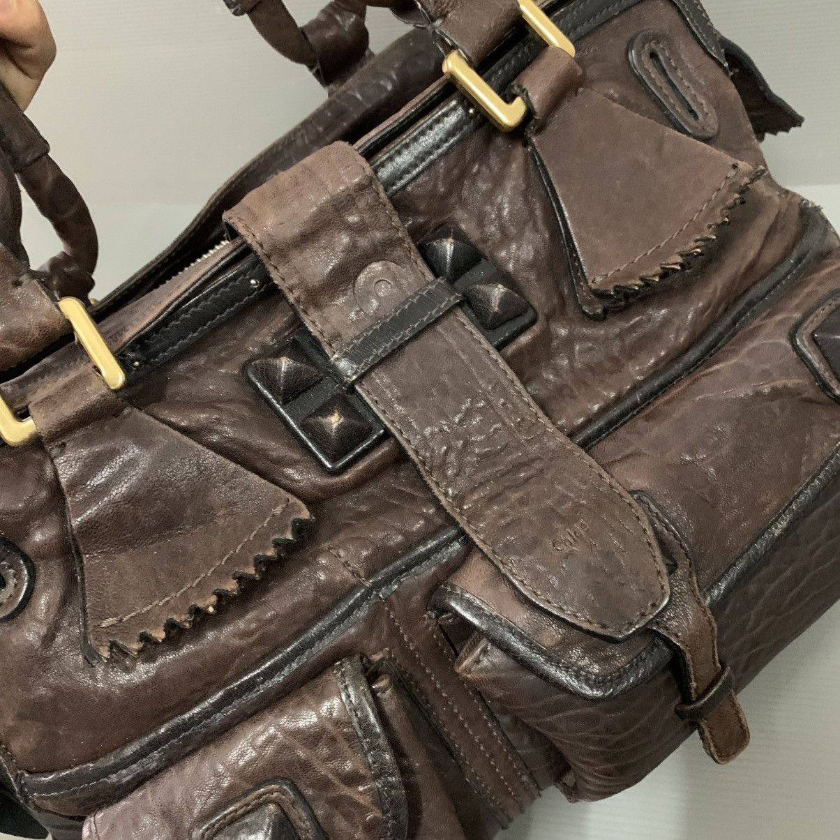Chloe Chloe Leather Hadbag Size ONE SIZE - 6 Thumbnail