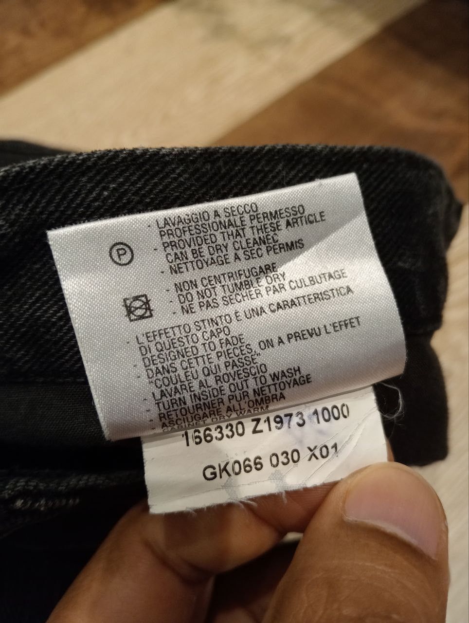 Gucci LUXURY GUCCI BLACK JEANS - SIZE 50 Size US 37 - 11 Thumbnail