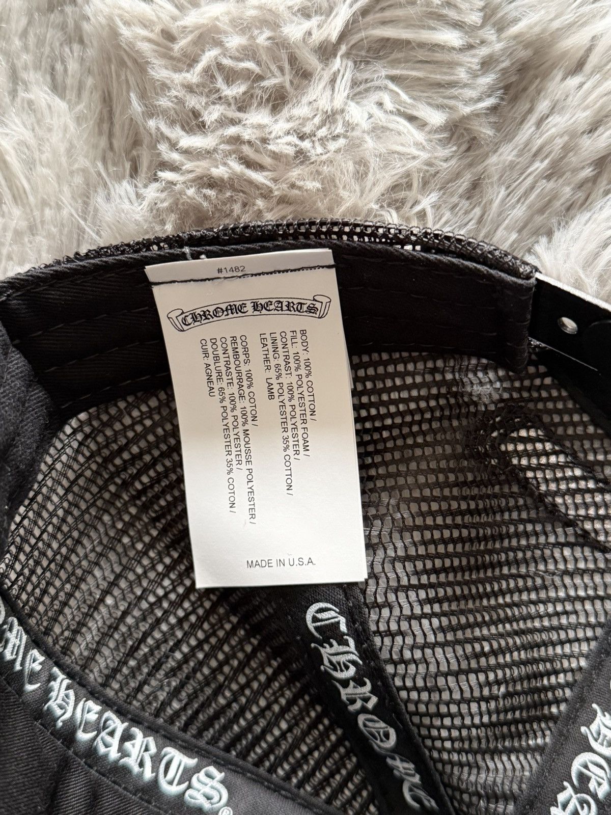 Chrome Hearts Chrome Hearts Cemetery Trucker Hat Size ONE SIZE - 4 Thumbnail