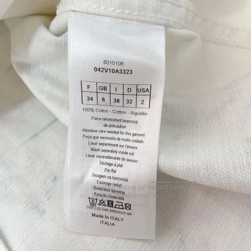 Dior Dior White Cotton Jacket for Women . Size XS / US 0-2 / IT 36-38 - 9 Thumbnail