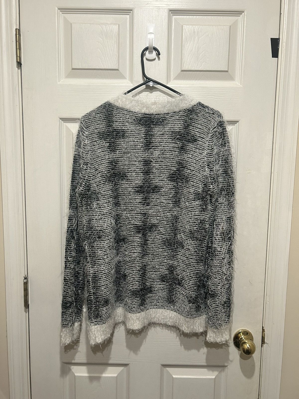 Japanese Brand × Vintage Cross Knit Cardigan Size US S / EU 44-46 / 1 - 4 Thumbnail