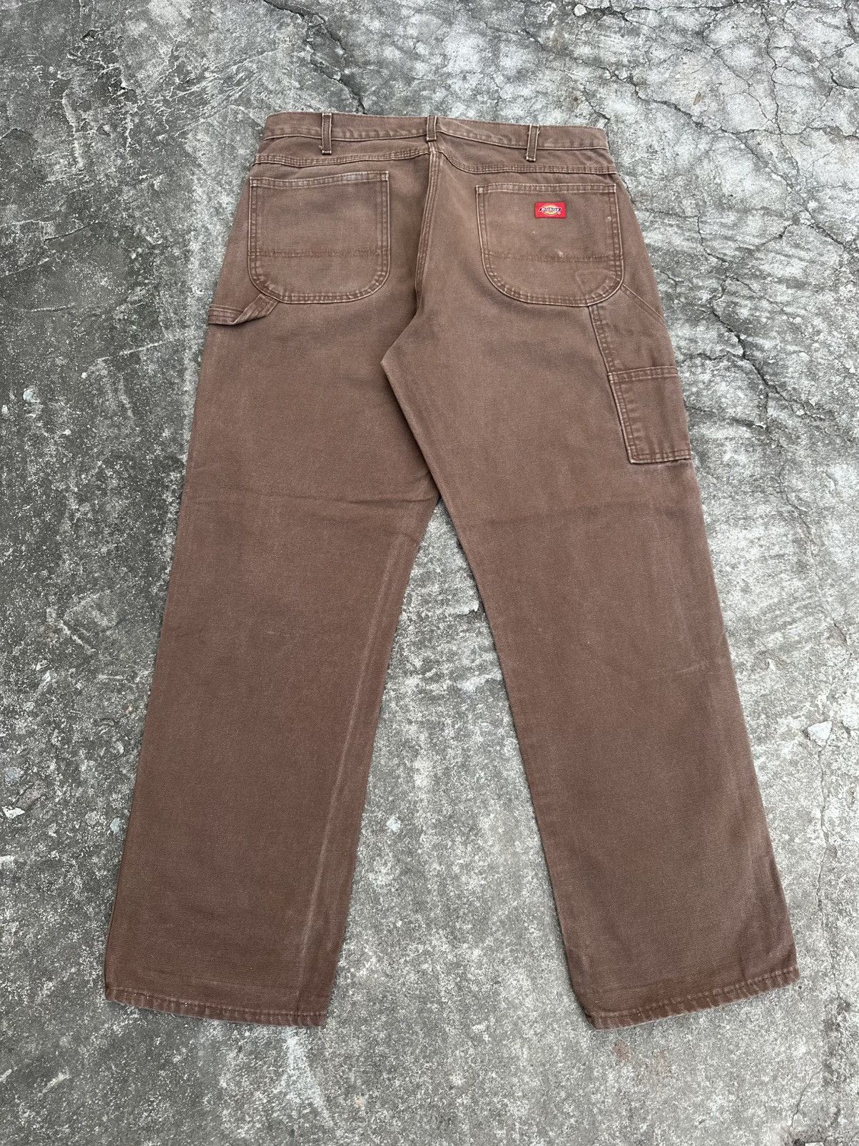 Carhartt × Dickies (36x32) Crazy Vintage Y2K Faded Dickies Carpenter Pants Size US 36 / EU 52 - 8 Thumbnail