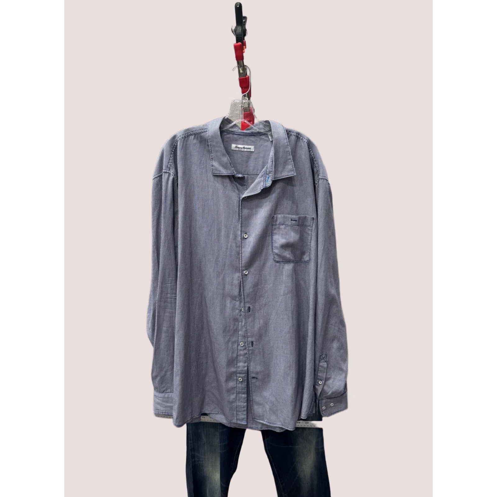 Tommy Bahama Tommy Bahama Poly LONG SLEEVE SHIRT 3XLT 3XL Tall Mens Baseball Shirt Multicolor Long Sleeve Shirt Tall 3XLT 3XL Tommy Bahama Mens Shirt Size US XXL / EU 58 / 5 - 1 Thumbnail