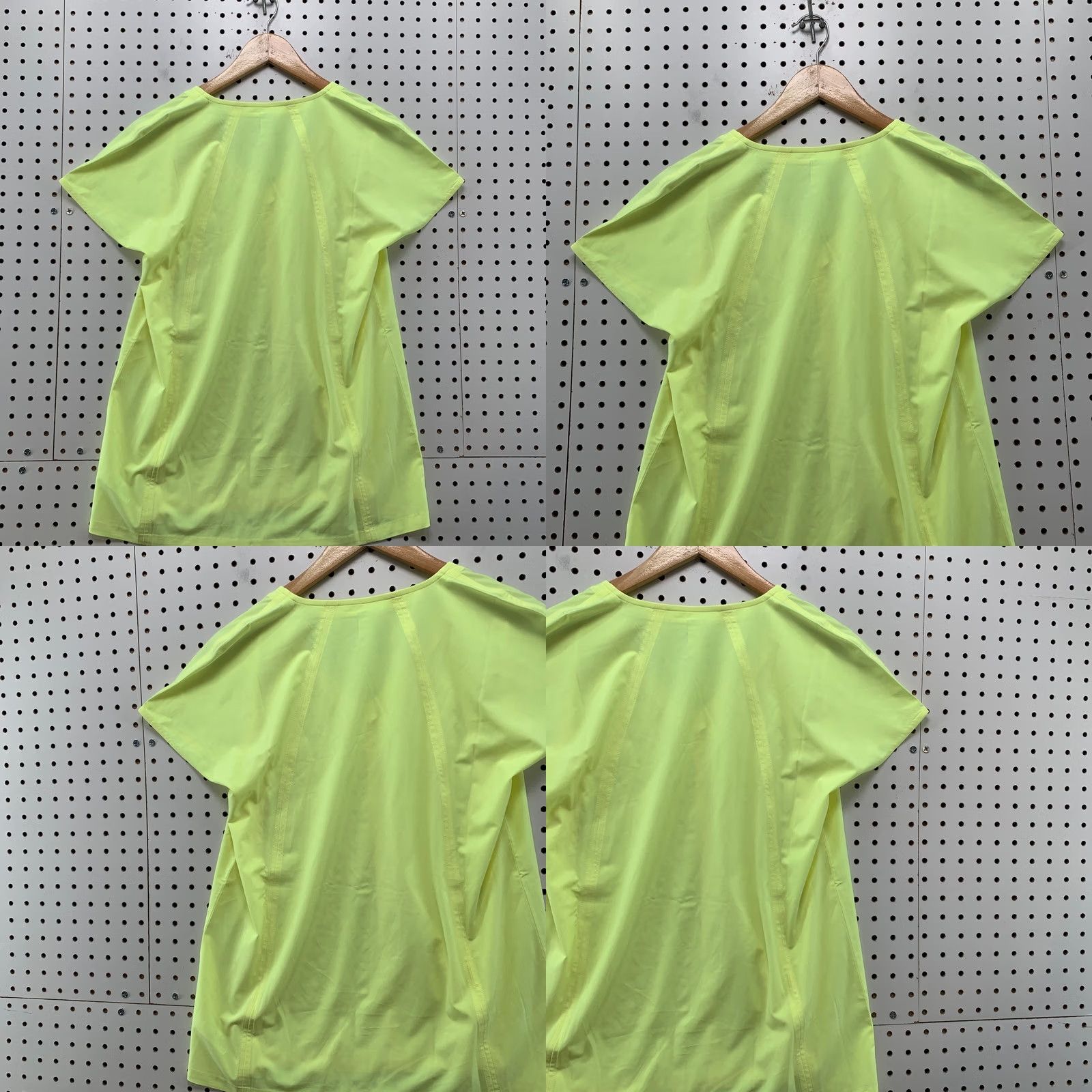Athleta Athleta Blouse Shirt XS Womens V-Neck Casual Yellow Slit Athletic 15.5x26 Size XS / US 0-2 / IT 36-38 - 9 Thumbnail