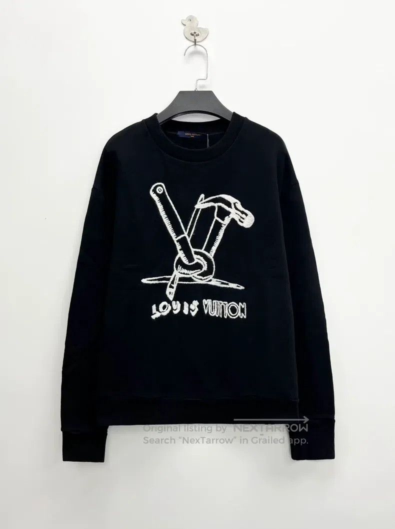 Louis Vuitton Louis Vuitton FW23 new black embroidered hammer toolbox mo Size US S / EU 44-46 / 1 - 1 Thumbnail