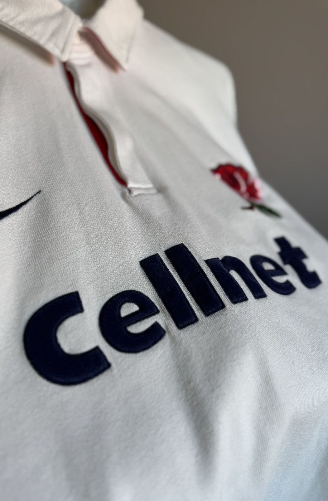 Nike Vintage Nike England 1997 Home Rugby Sweater Polo Sweatshirt Size US M / EU 48-50 / 2 - 5 Thumbnail