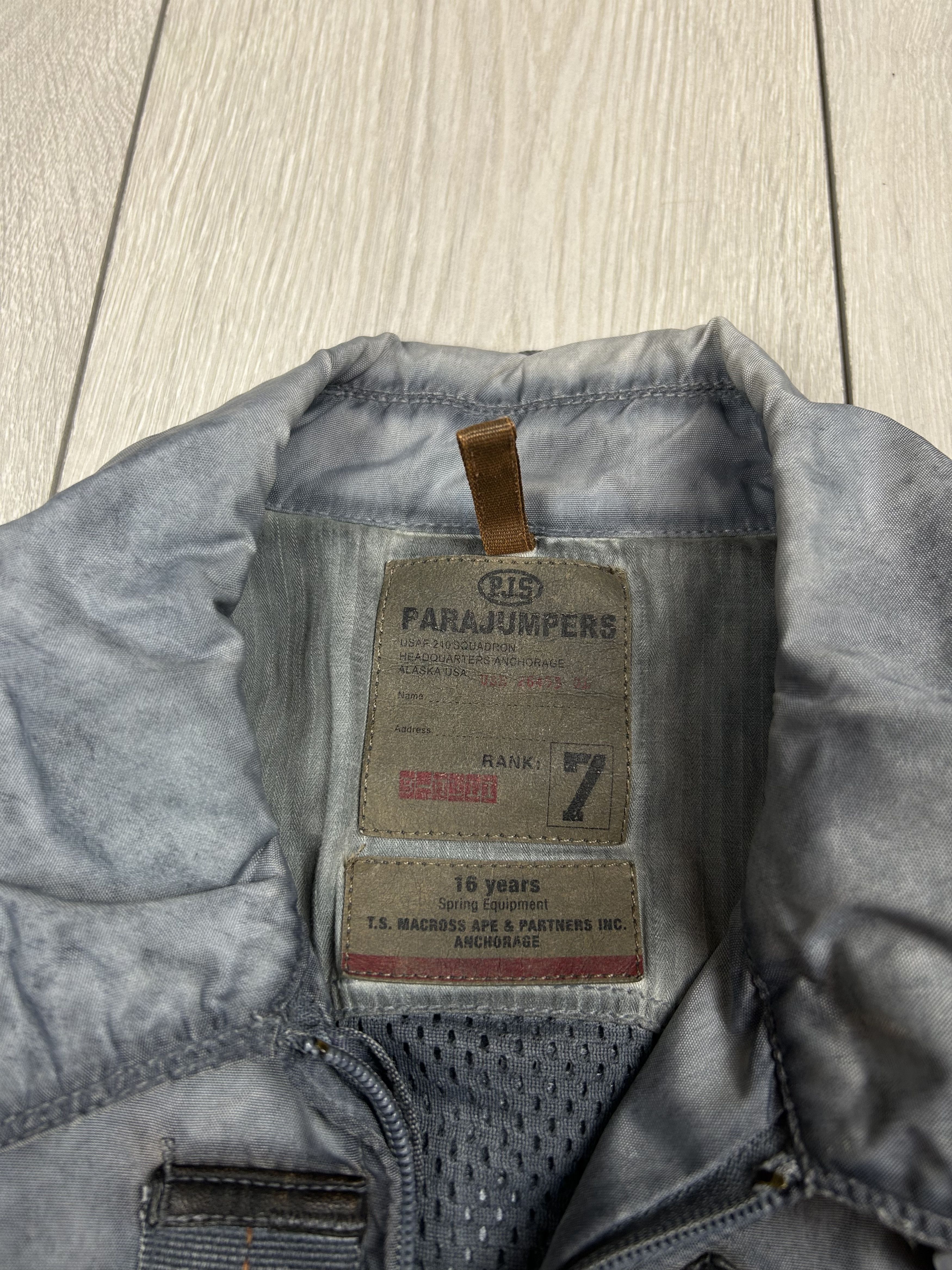 Parajumpers Parajumpers Mens Bomber Jacket Size L Grey Size US L / EU 52-54 / 3 - 7 Thumbnail