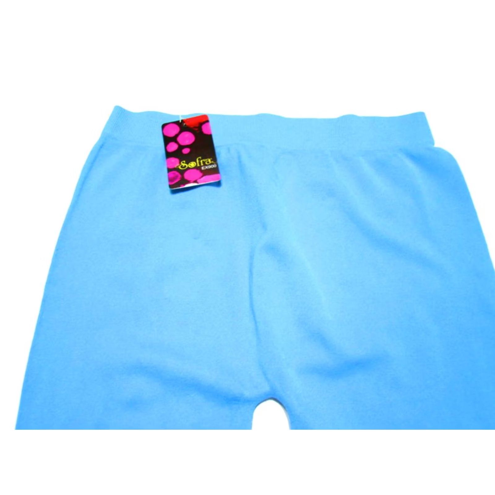 Vintage Sofra Leggings Womens One Size Blue Casual Stretch Jegging NWT Size 42" / US 20 - 3 Thumbnail