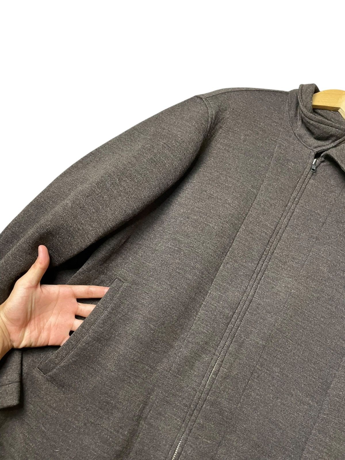 Y's for Men Y’s For Men Wool Zipper Jacket (105) Size US L / EU 52-54 / 3 - 7 Thumbnail