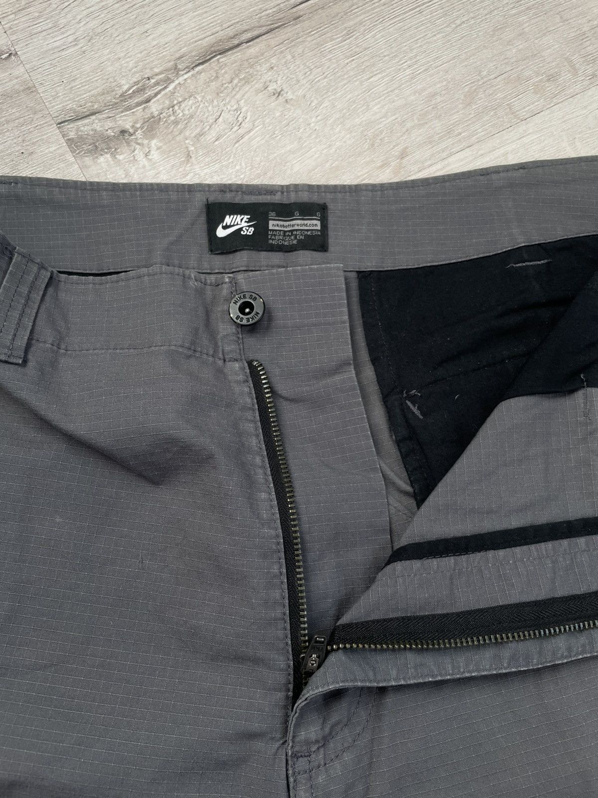 Nike Nike Sb Ripstop Cargo Shorts Skateboard Size US 36 / EU 52 - 9 Thumbnail