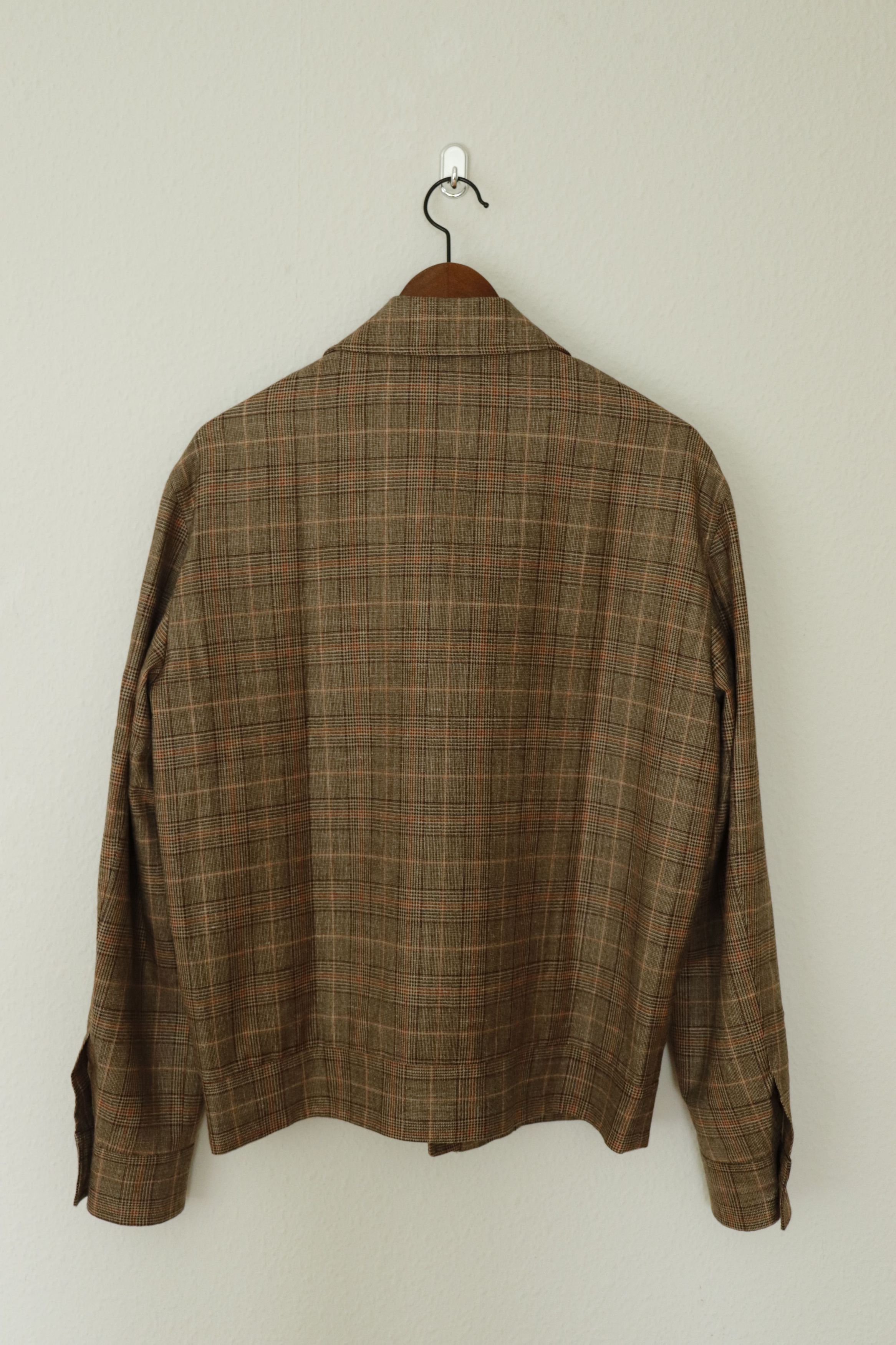 Richard James Prince of Wales Check Wool and Silk Blouson Size US M / EU 48-50 / 2 - 2 Thumbnail