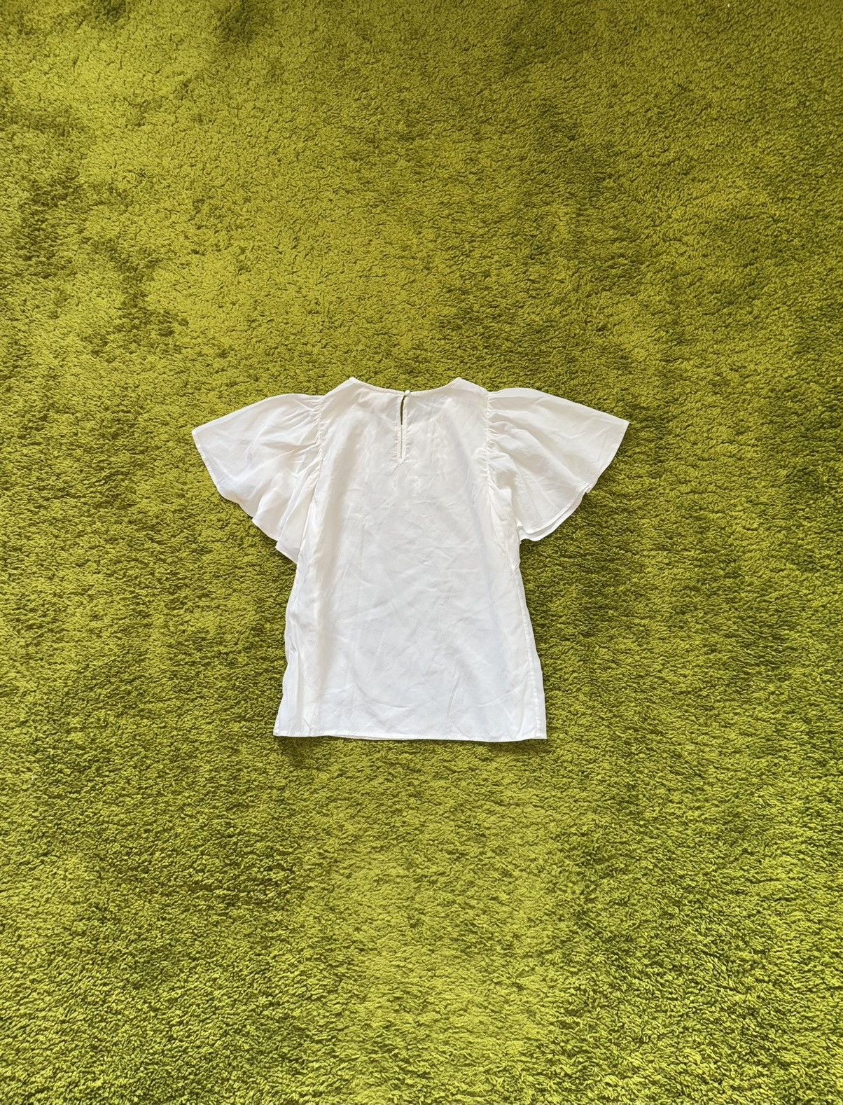Designer × Sezane Sezane oldmoney style 100% silk blouse Size S / US 4 / IT 40 - 2 Thumbnail