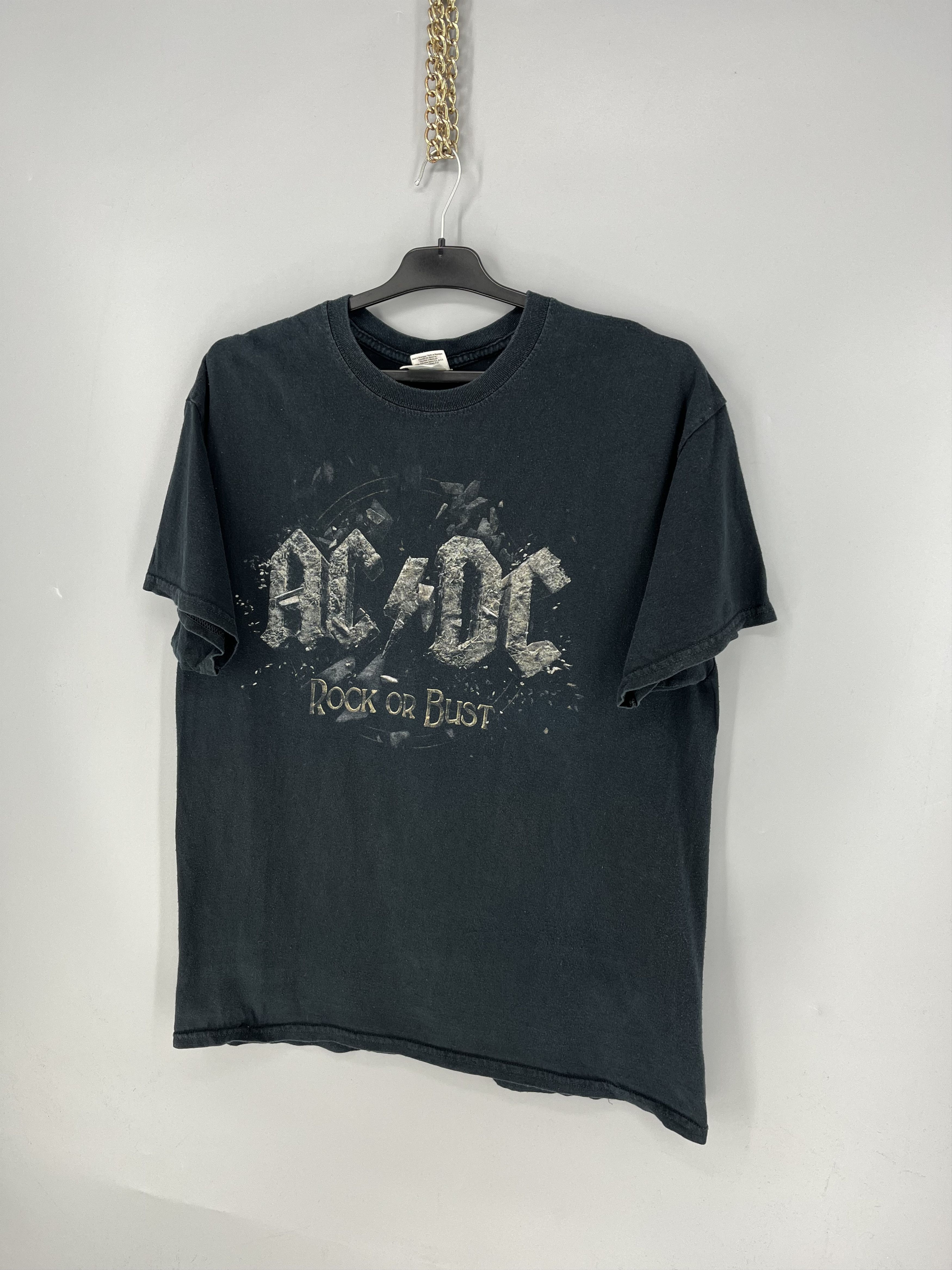 Vintage AC DC Rock or Bust Vintage Rock Band T-Shirt Size US L / EU 52-54 / 3 - 3 Thumbnail