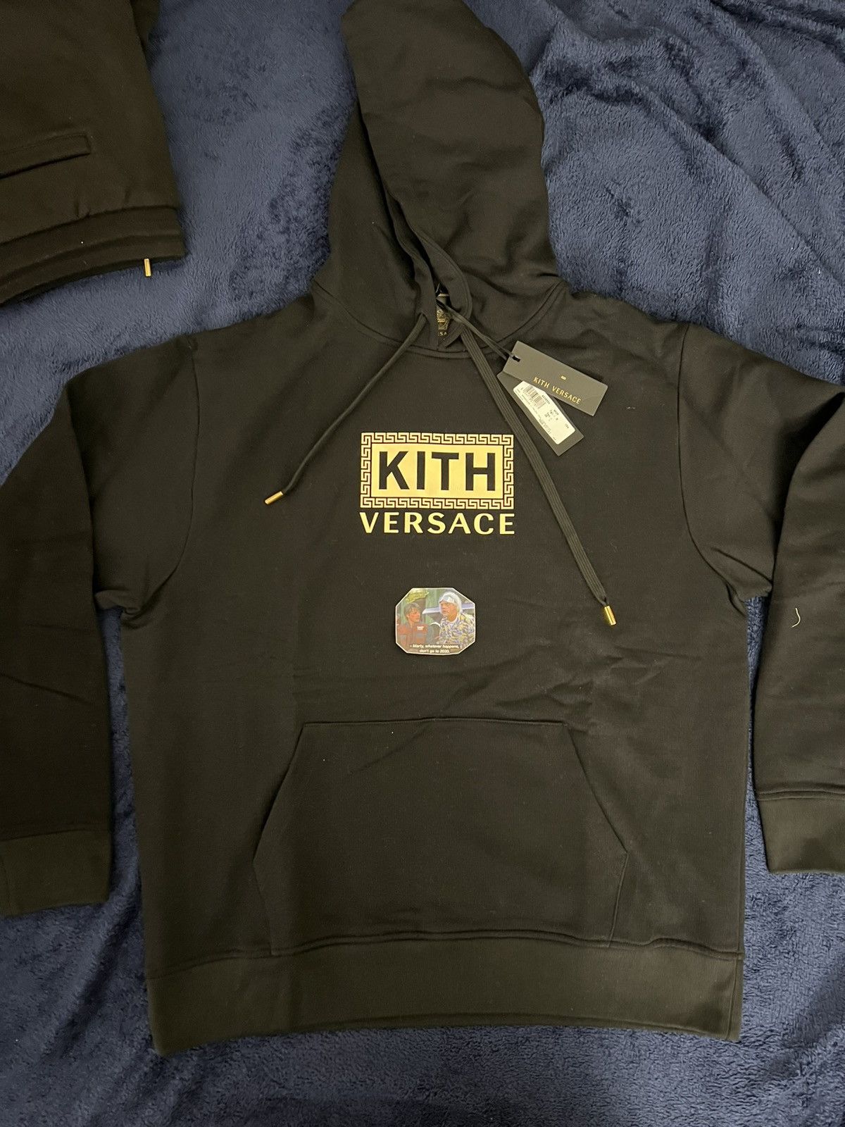 Kith × Versace Kith × Versace Greek Key Hoodie Size US M / EU 48-50 / 2 - 3 Thumbnail