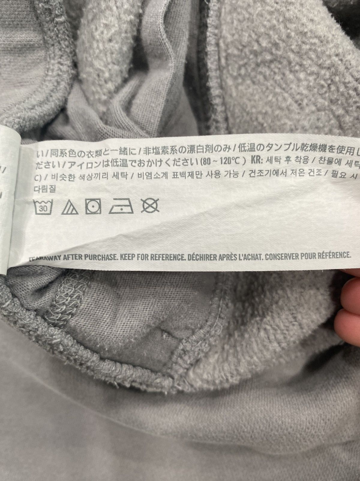 Hollister Hollister Gray Elastic Cuff Sweatpants Size US 29 - 4 Thumbnail