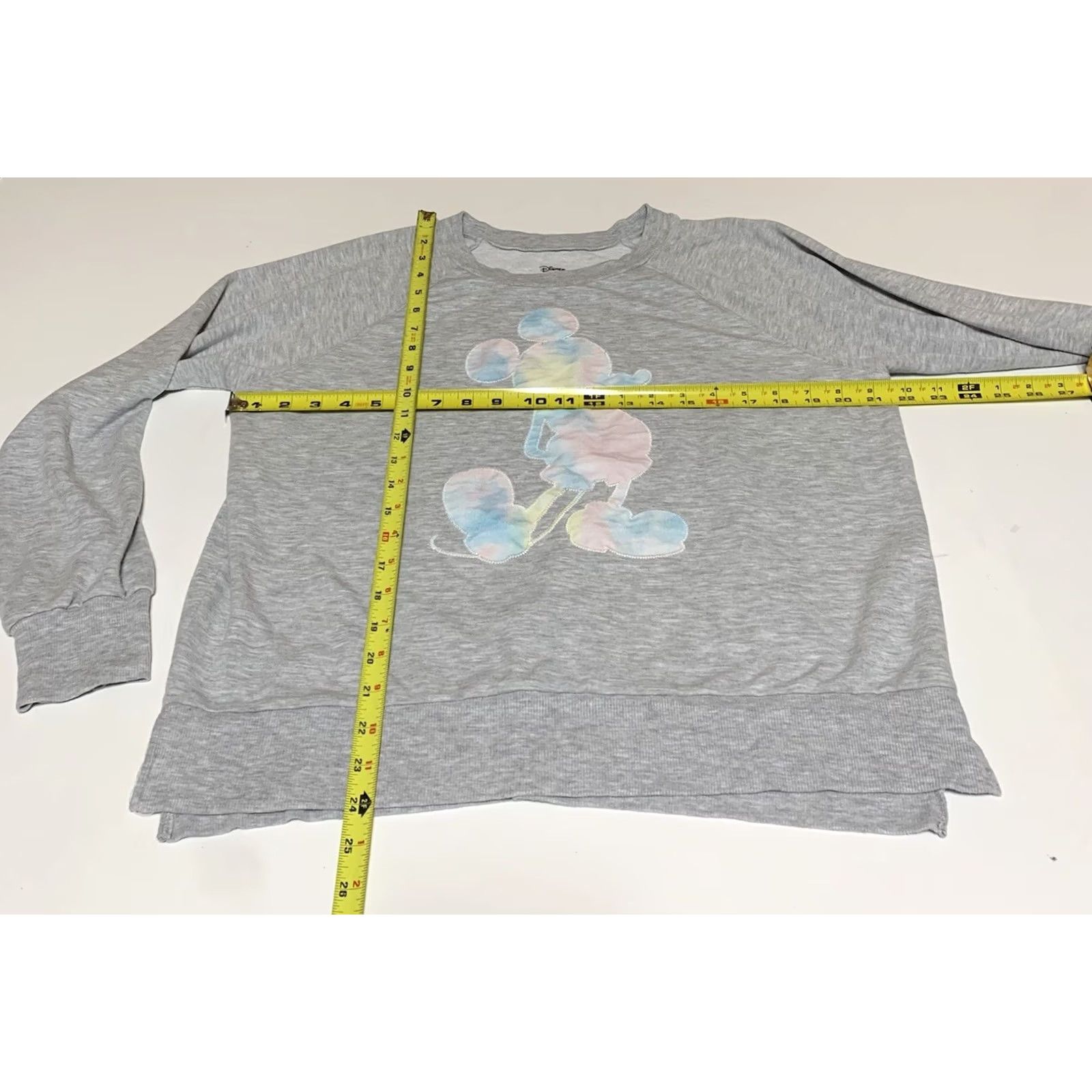 Disney Disney Sleepwear Shirt Women L Gray Mickey Mouse Tie Dye Top Size L / US 10 / IT 46 - 4 Thumbnail