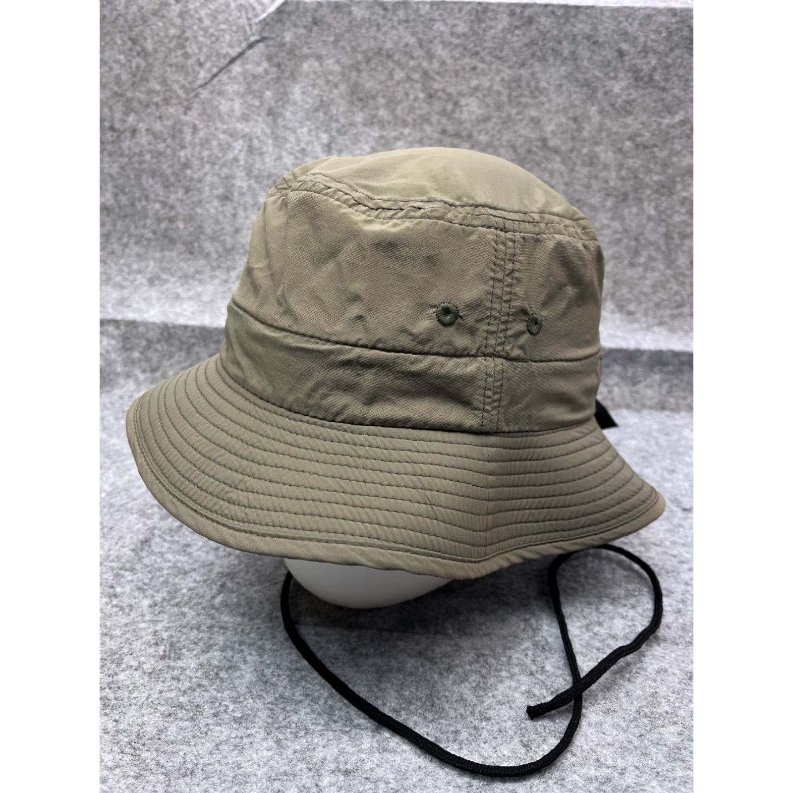 Vintage GoldCoast Sunwear Hat Adult One Size Green Cotton Polyester Fish Camp Sun Hat Camp Fishing Hunting Logo Casual Travel Workwear Mens Size ONE SIZE - 4 Thumbnail