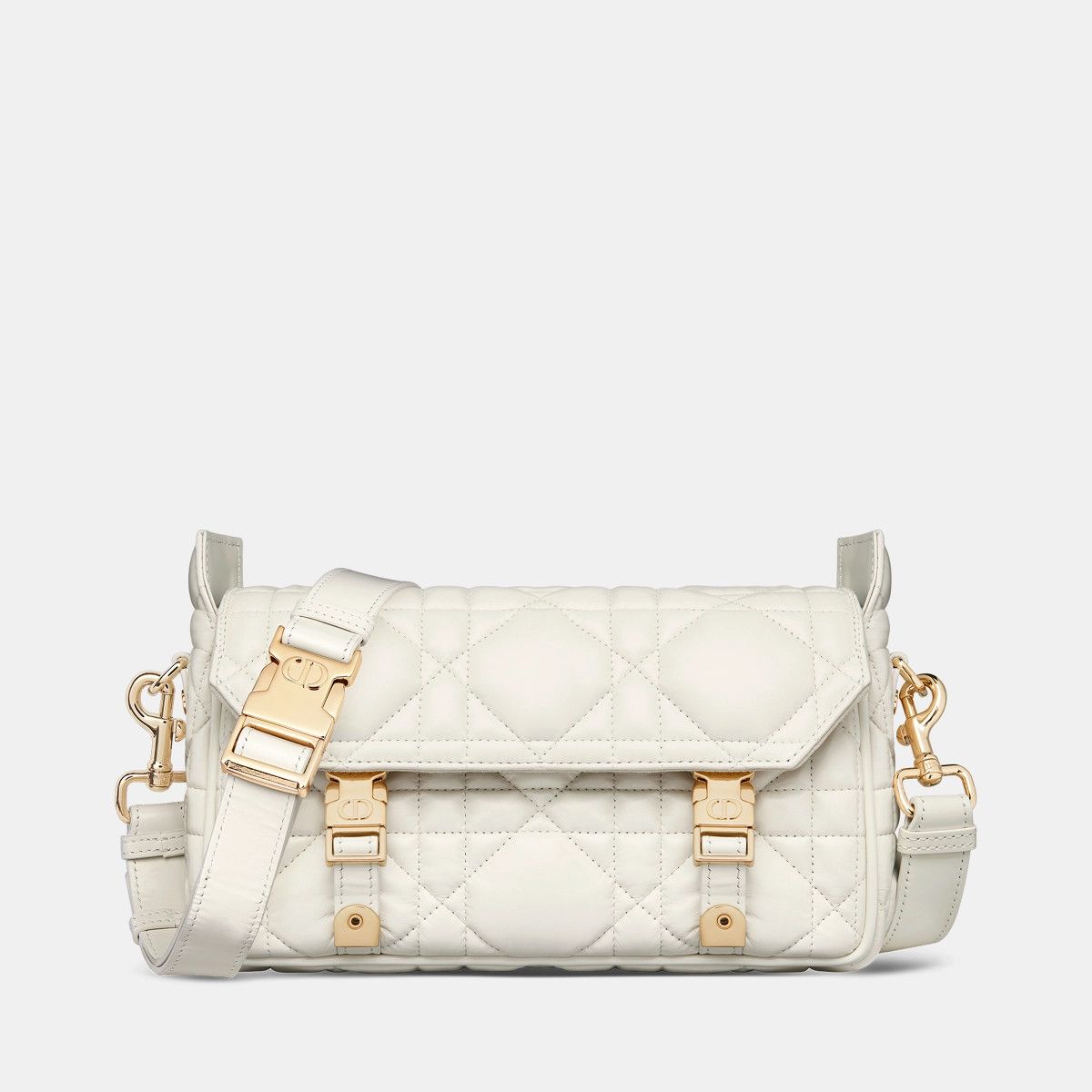 Dior o1bcso1str1124 Size: OS /Small Diorcamp Bag in White Size ONE SIZE - 2 Thumbnail