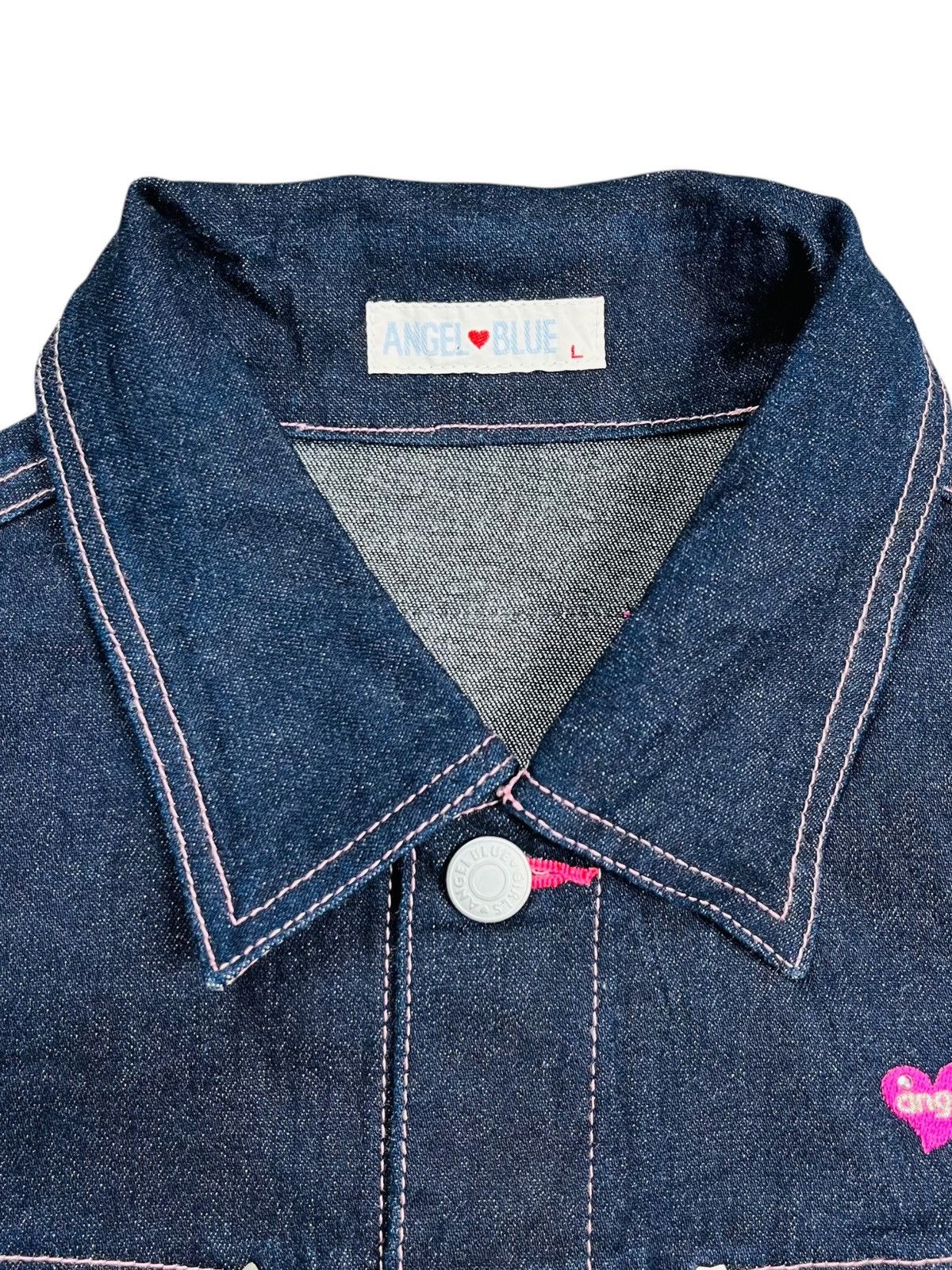 Angel Blue 2000s Angel Blue - Extra Longsleeve Denim Jacket Size US M / EU 48-50 / 2 - 12 Thumbnail