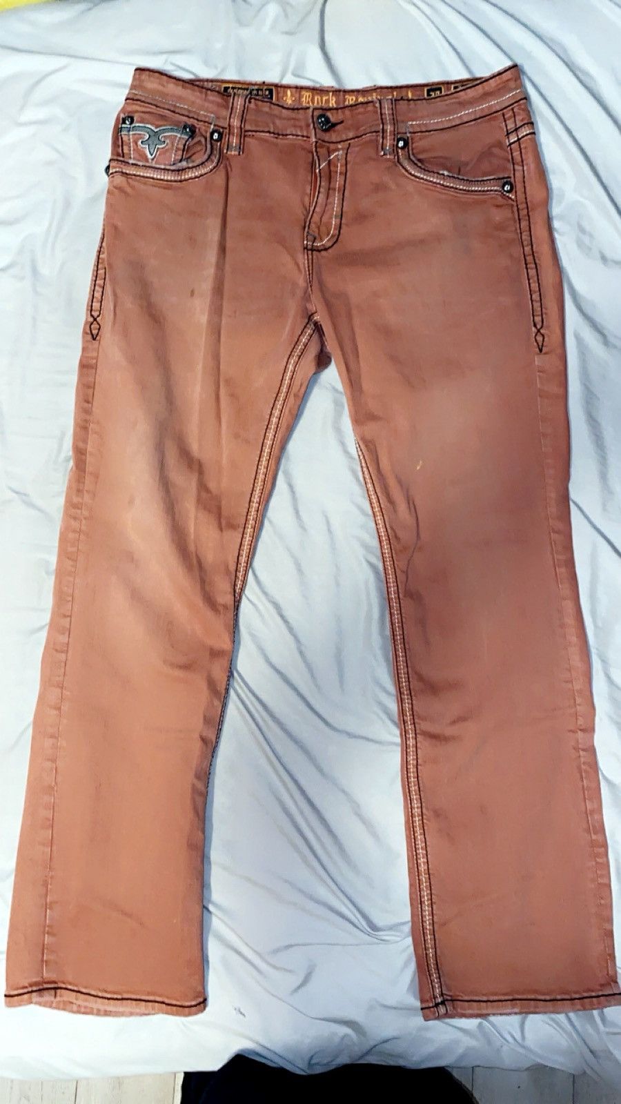Rock Revival Baggy Straight Rock Revival Jeans Size US 38 / EU 54 - 4 Thumbnail