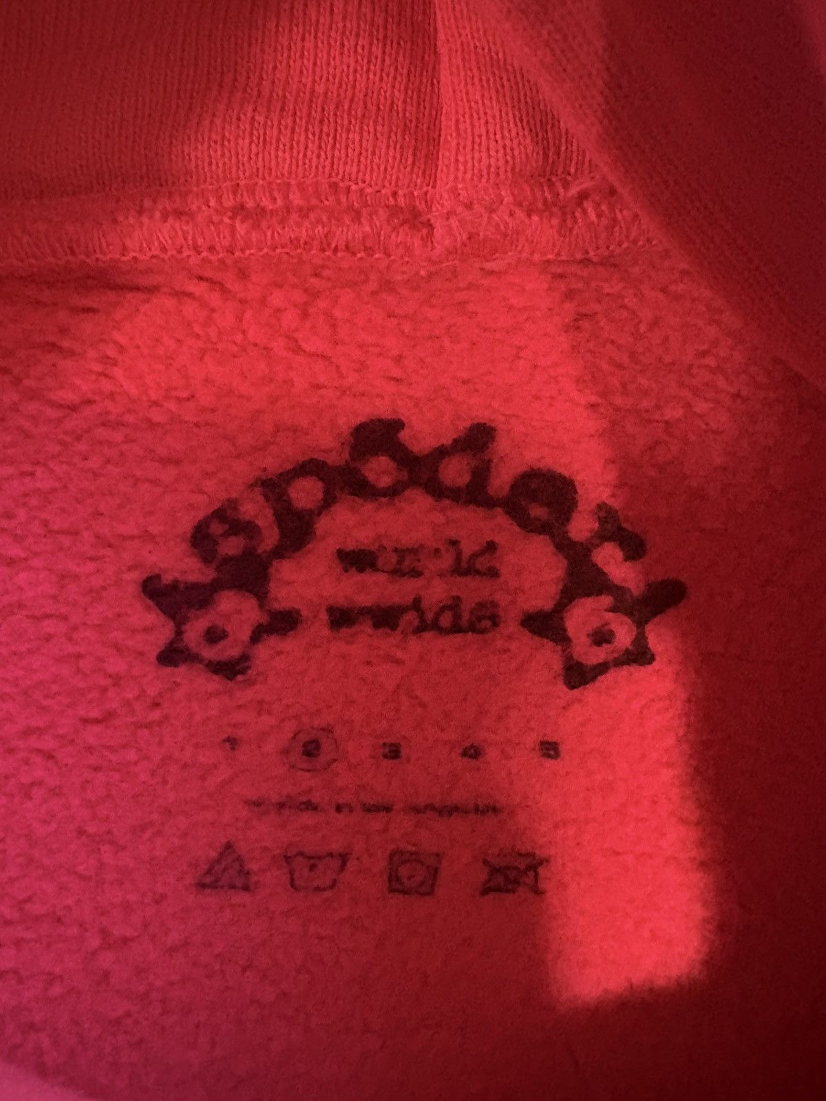 Sp5der Sp5der hoodie pink Size US M / EU 48-50 / 2 - 5 Thumbnail