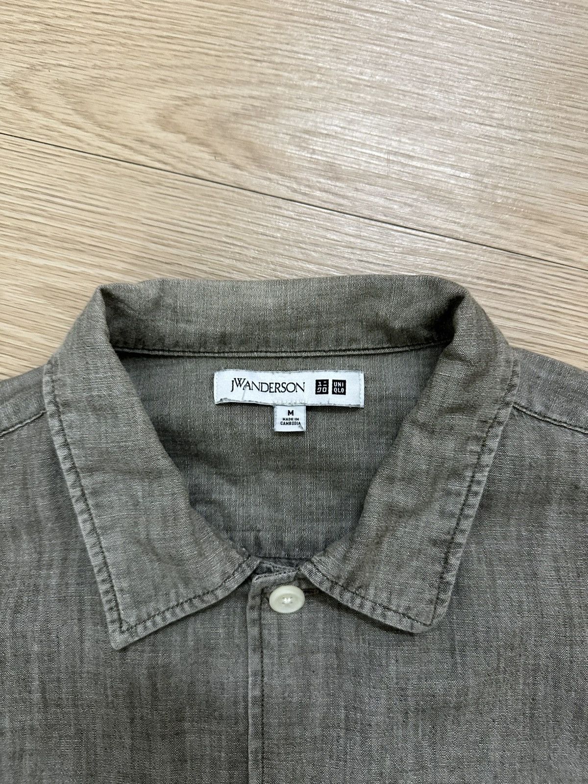 Beauty Beast × JW Anderson × Uniqlo Rare J.W. Anderson Uniqlo Chambray Double Pocket Work Shirt Size US M / EU 48-50 / 2 - 4 Thumbnail