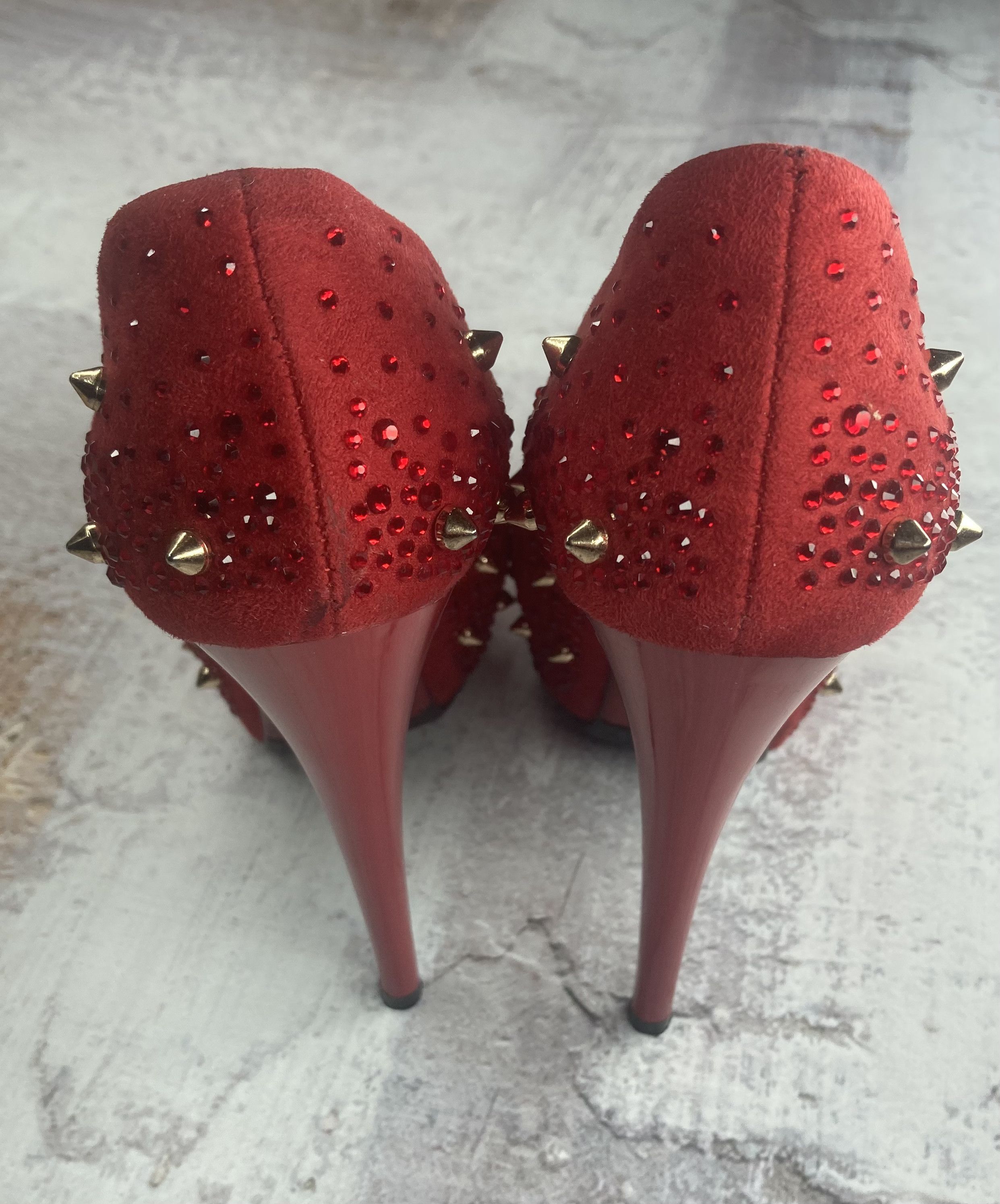 Vintage Vintage Amazing Spikes Heels Shoes Women’s Size 38 Size US 8 / IT 38 - 7 Thumbnail