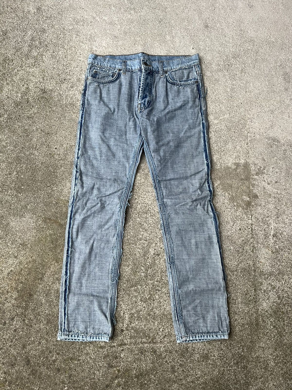 SS2005 Maison Margiela x H&M Distressed Re-edition Jeans