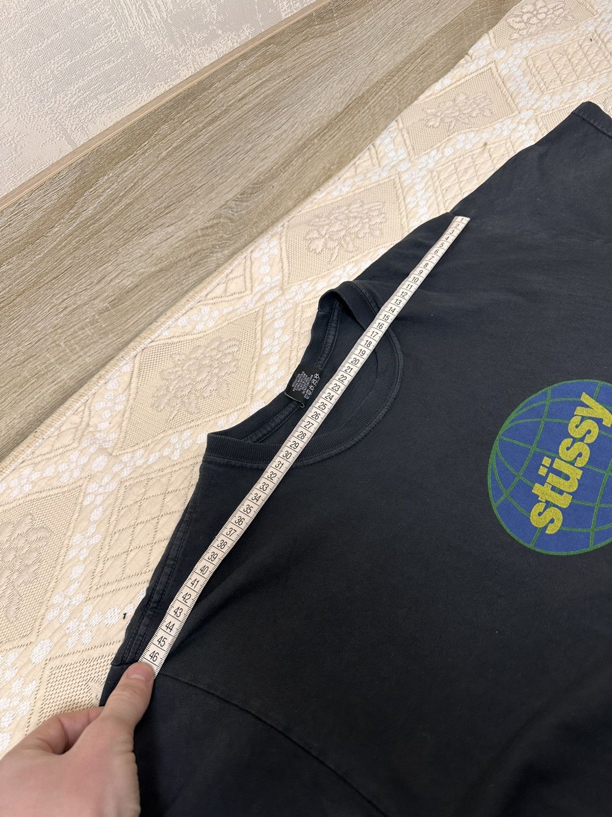 Stussy 🔥 Stussy Worldwide Logo Vintage Faded Distressed T Shirt Size US M / EU 48-50 / 2 - 12 Thumbnail
