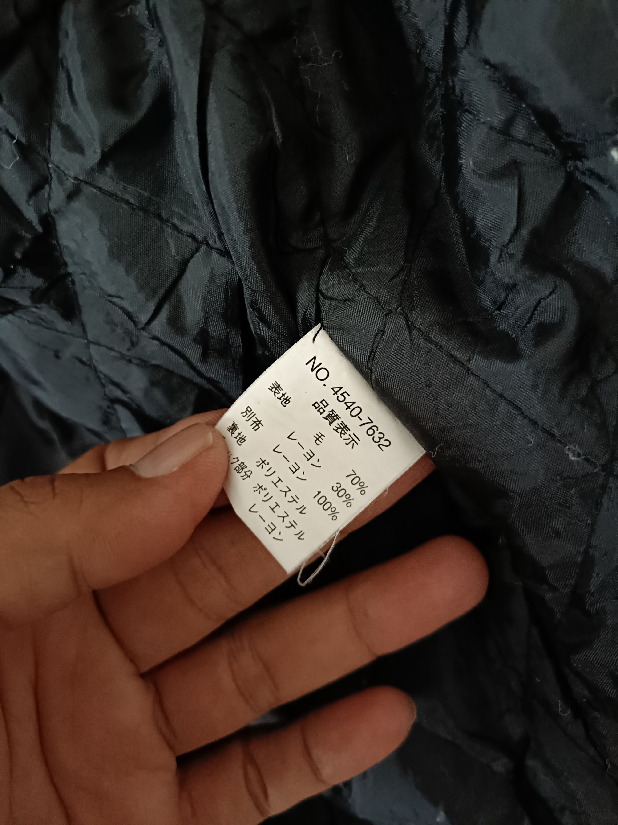Japanese Brand Be hot wool rayon chore winter jacket Size US M / EU 48-50 / 2 - 7 Thumbnail