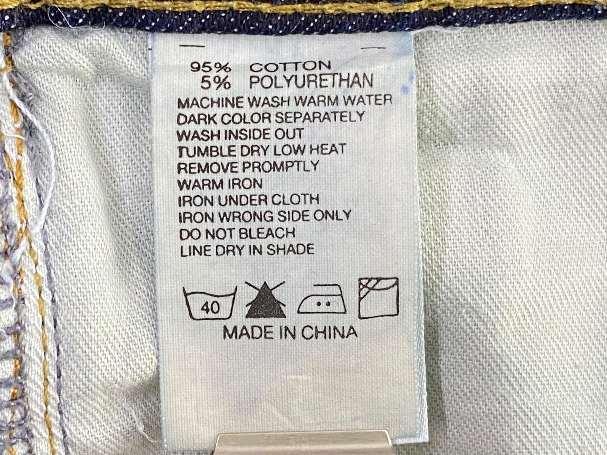 Japanese Brand Nove Low Rise Women Jeans Size 26" / US 2 / IT 38 - 9 Thumbnail