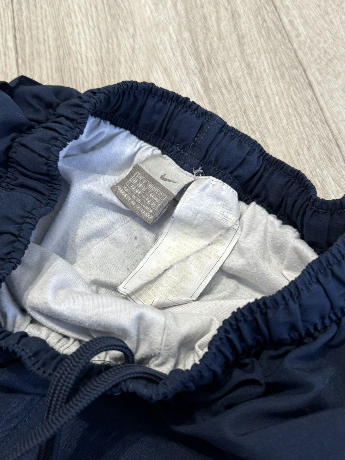 Nike 🔷Vintage Nike Nylon Drill Y2K Track Pants 2000s🔷 Size US 32 / EU 48 - 4 Thumbnail