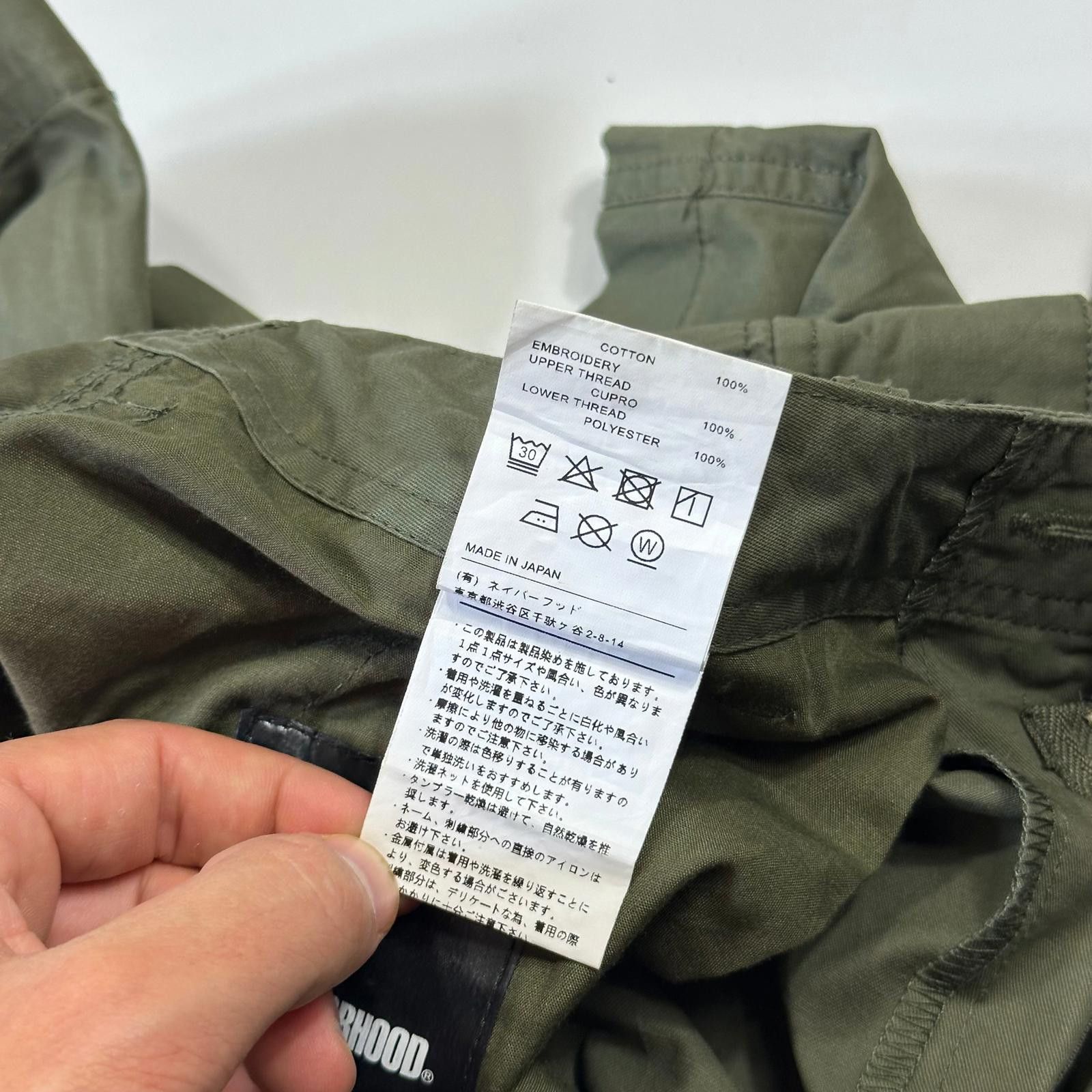 Neighborhood Neighborhood SS20 Embroidered Pocket BDU Cargo Shorts- M Size US 32 / EU 48 - 3 Thumbnail