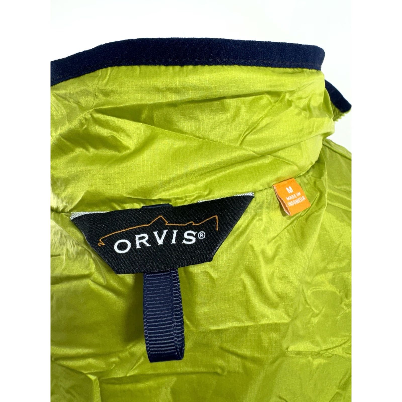 Orvis Orvis Trout Bum - NEW w TAGS - PRIMALOFT Insulated Packable Zip M Vest Shirt Mens Blue Vest Size US M / EU 48-50 / 2 - 4 Thumbnail