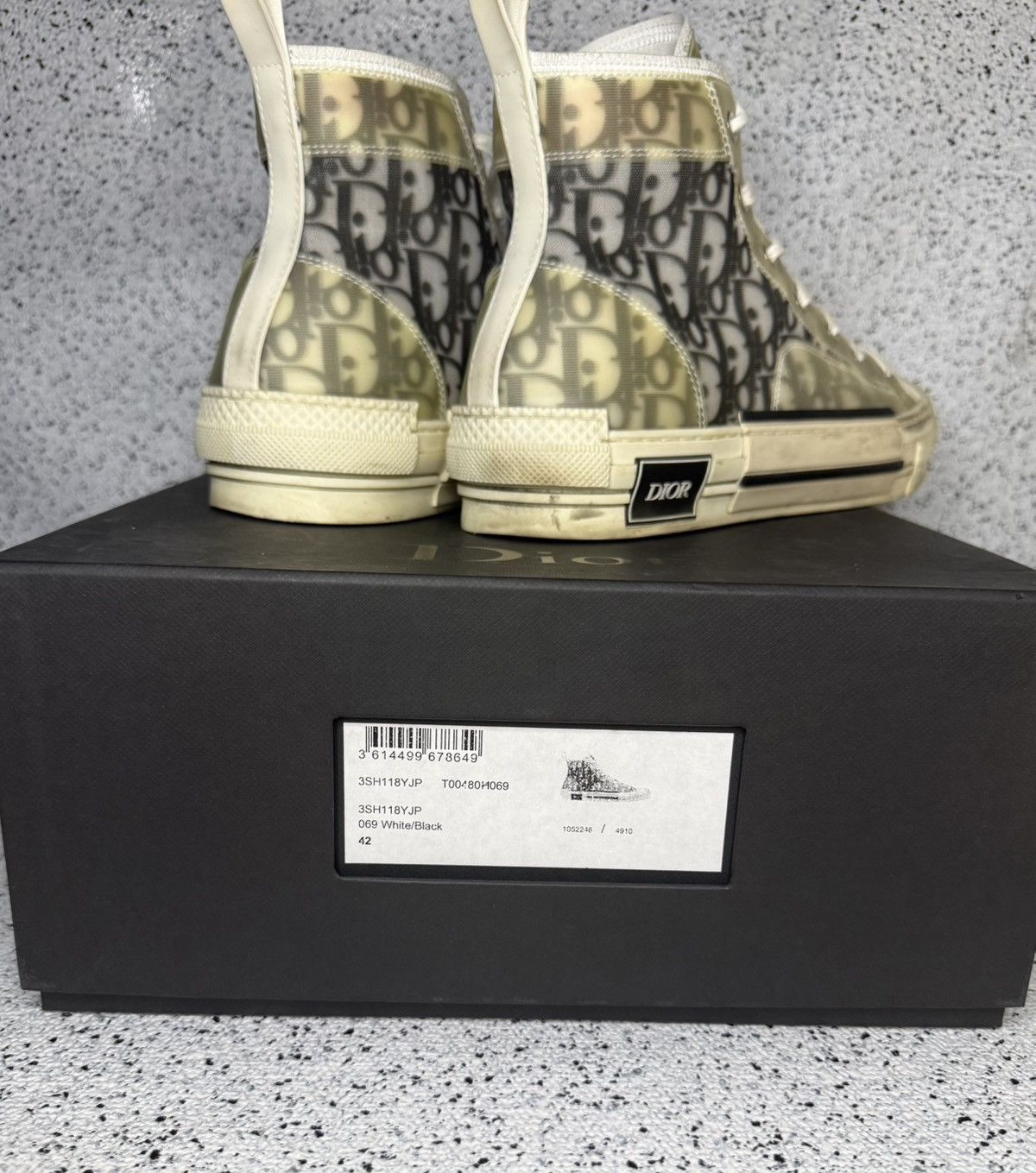 Dior Dior B23 High Oblique 42 EU Size US 9 / EU 42 - 9 Thumbnail