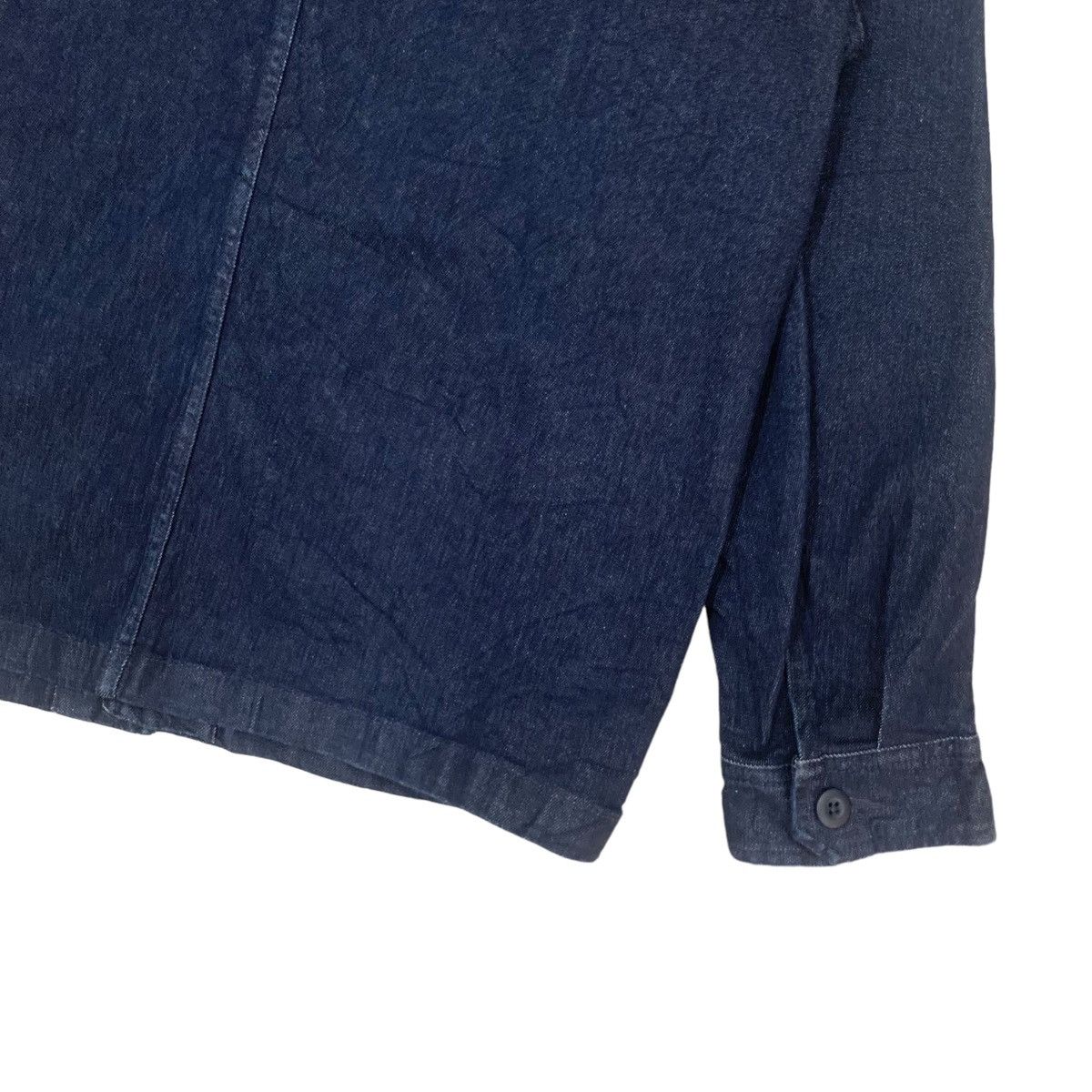 Indigo Vintage Uniqlo Indigo Denim Button Jacket Size US M / EU 48-50 / 2 - 7 Thumbnail
