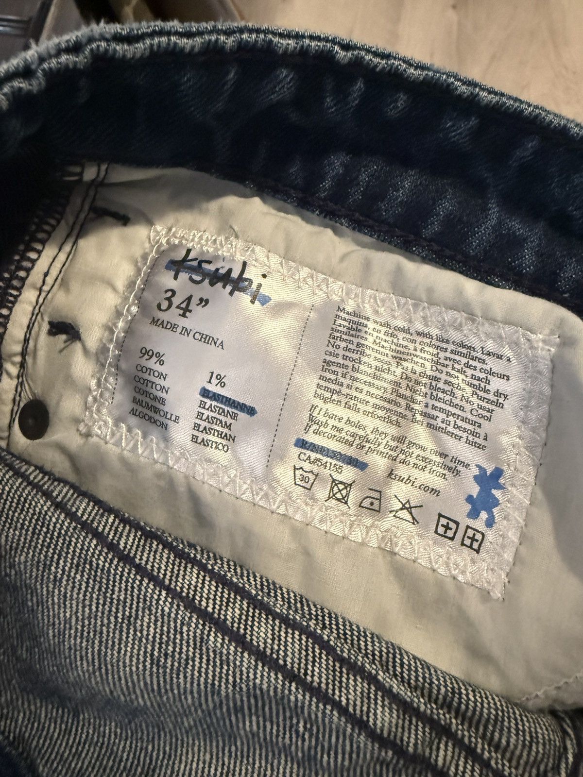 Ksubi Ksubi Jeans Size US 34 / EU 50 - 6 Thumbnail