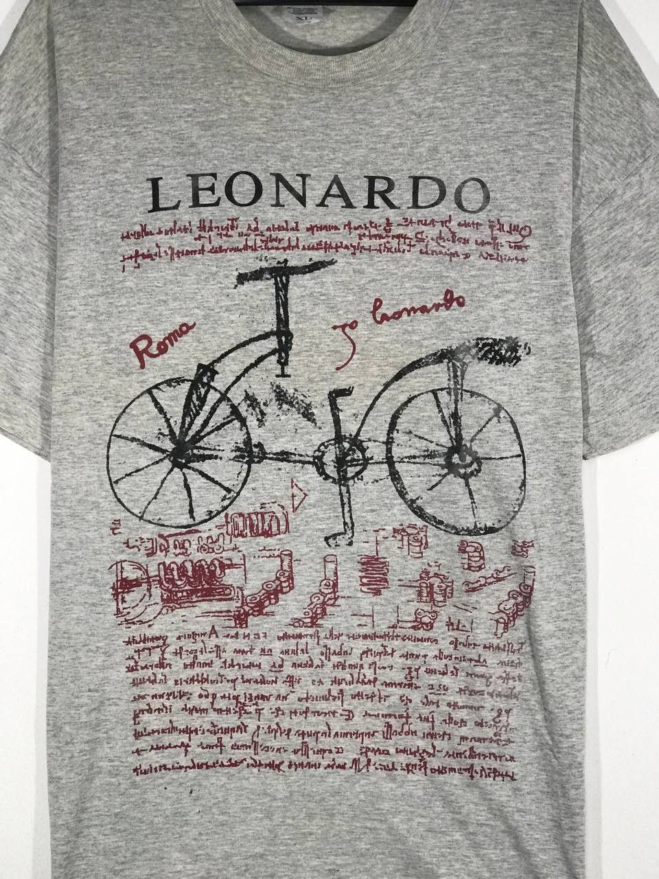 Vintage vintage Leonardo da vinci bicycle codex atlanticus Size US XL / EU 56 / 4 - 3 Thumbnail